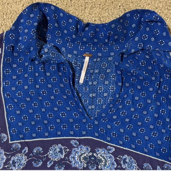 Free People paisley print shirt - Picture 3 of 3